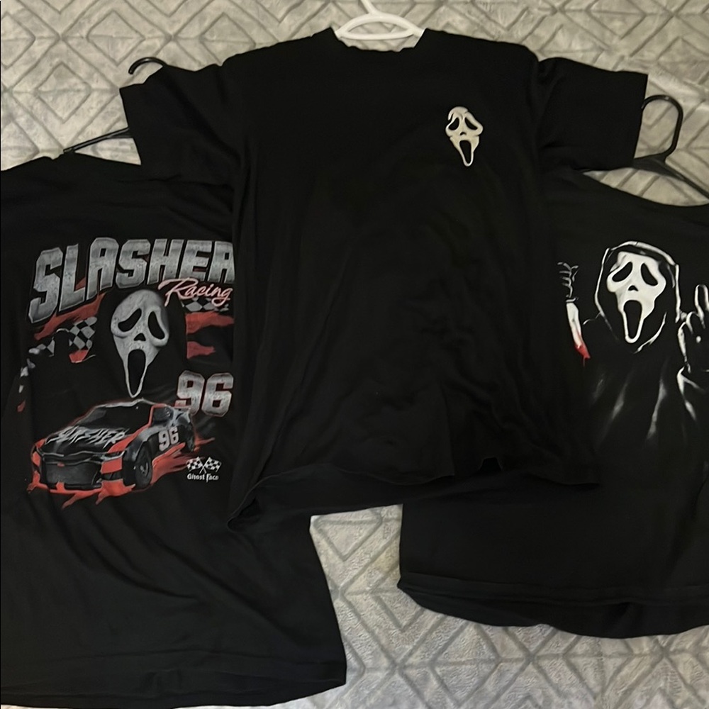 3 Ghost Face Tee’s Bundle Shirts - image 1